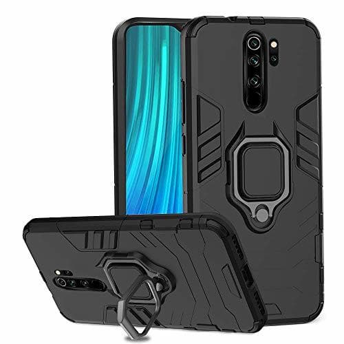 Lugar Ferilinso Funda para Xiaomi Redmi Note 8 Pro,Elegante Armadura híbrida Robusta Funda