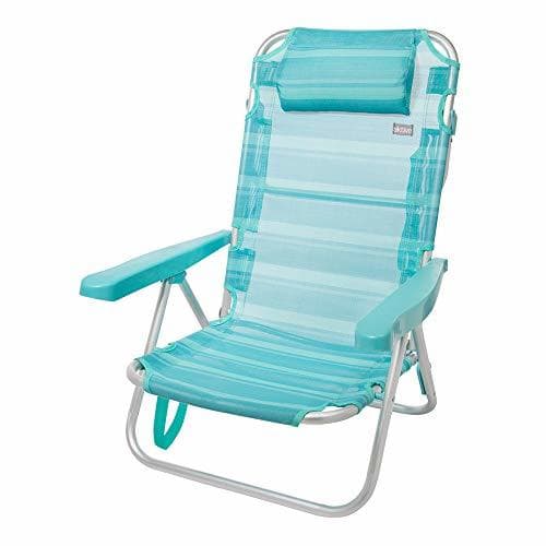 Product AKTIVE 53963 Silla multiposición Aluminio Beach