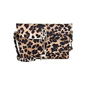 Product NOTAG Bolsos Mujer, Bolso Bandolera de Leopardo Bolsos de Mano de Cuero