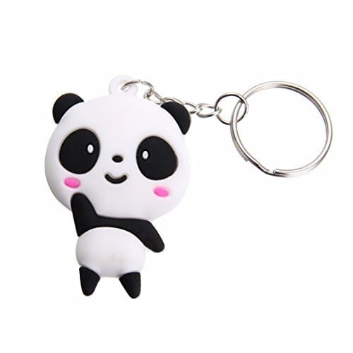 Product Mayitr 2 Pcs Llaveros Panda Colgante Decorativo