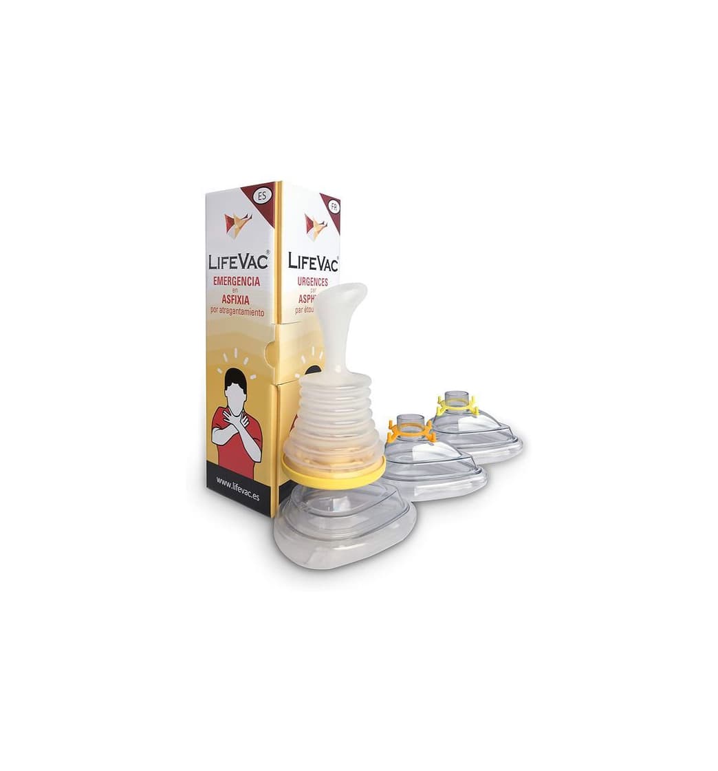 Product LifeVac Emergencia en asfixia por atragantamiento.