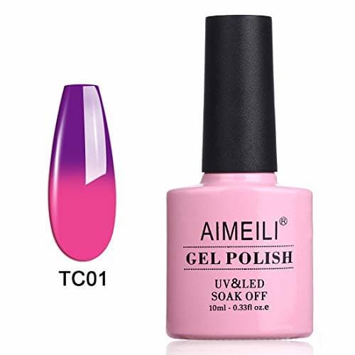 Producto AIMEILI Esmalte Semipermanente De Uñas Temperatura Cambio De Color Camaleón Soak Off