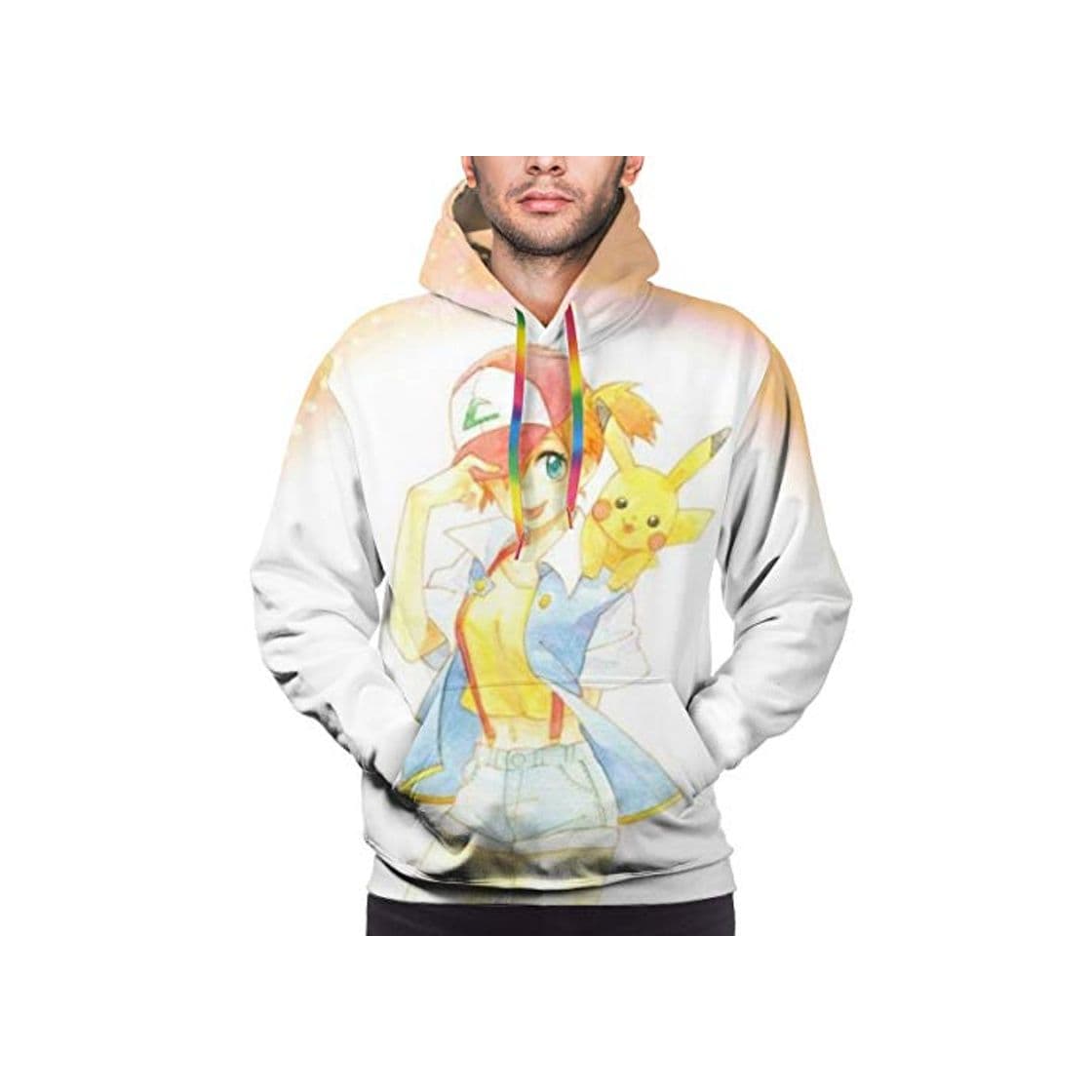 Product Angela R Mathews Pikachu - Sudadera con capucha para hombre Negro Negro