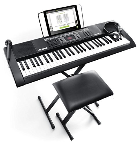 Electrónica Alesis Melody 61 MKII - Teclado electrónico portátil con 61 teclas de