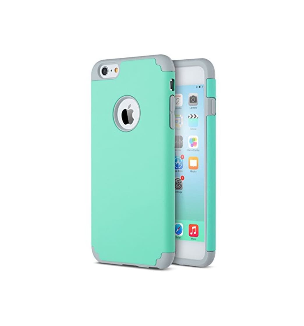 Electrónica ULAK iPhone 6 Funda Case Doble protección de Capa Delgada de Hñbrida