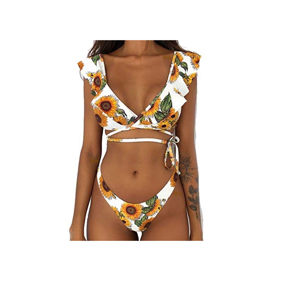 Producto CheChury Mujer Sexy Conjunto De Bikini 2020 Verano Sexy Push Up Ropa De Playa Bikini de Triángulo Bikini Mujer Acolchado Traje de baño Mujer Conjunto De Bikini