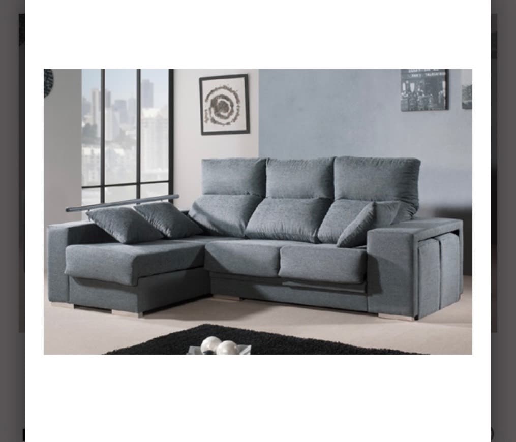 Producto Sofá chaise longue