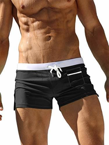 Place TACVASEN Pantalones Cortos de Natacion Swim Trunks Mens Sexy Swimming Boxer Briefs