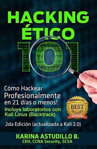 Libro Hacking Etico 101 - Cómo hackear profesionalmente en 21 días o menos!