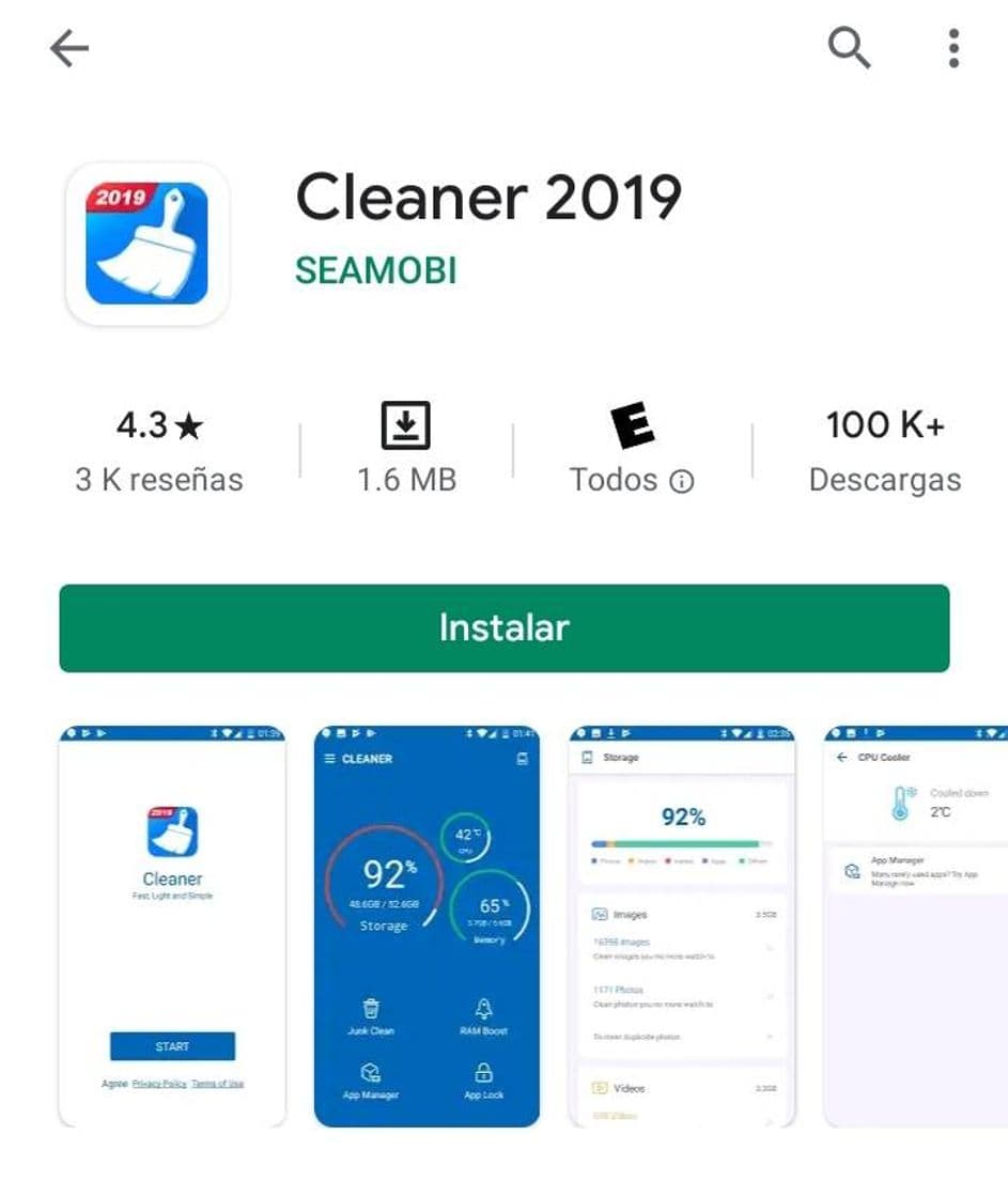 App Malwarebytes Security: Virus Cleaner, Anti-Malware - Google Play