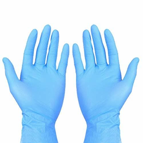 Producto UPKOCH 100 Piezas Guantes Desechables Guantes Médicos Guantes de Goma Guantes de