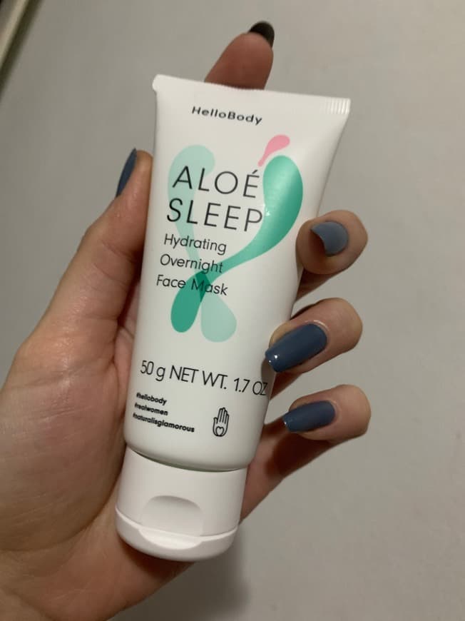 Producto ALOÉ SLEEP Mascarilla facial hidratante de noche