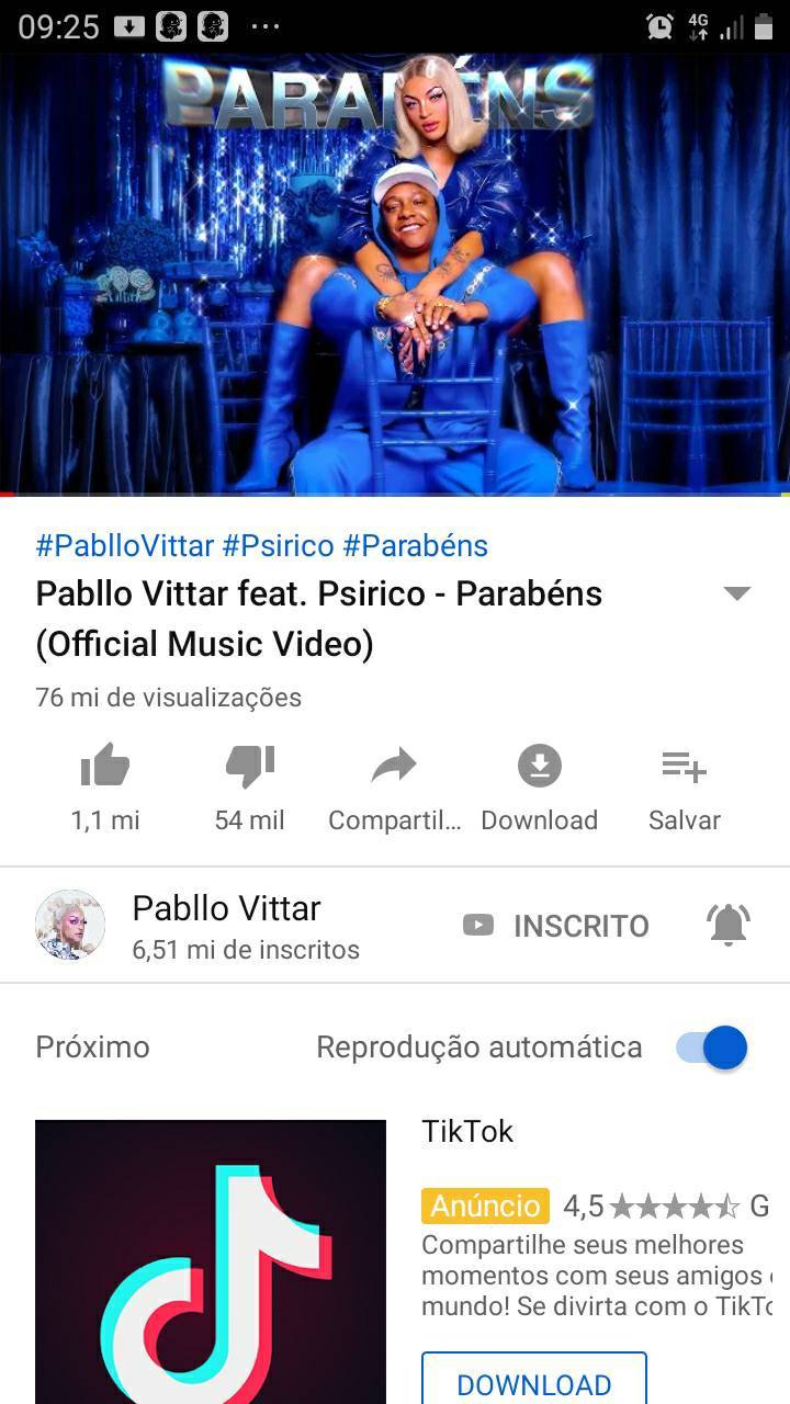 Music Pabllo Vittar feat. Psirico - Parabéns (Official Music Video) - YouTube