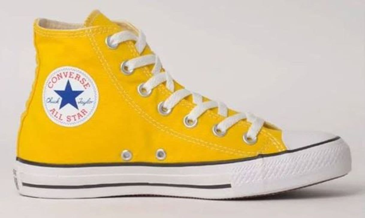 Product Converse all star cano alto amarelo