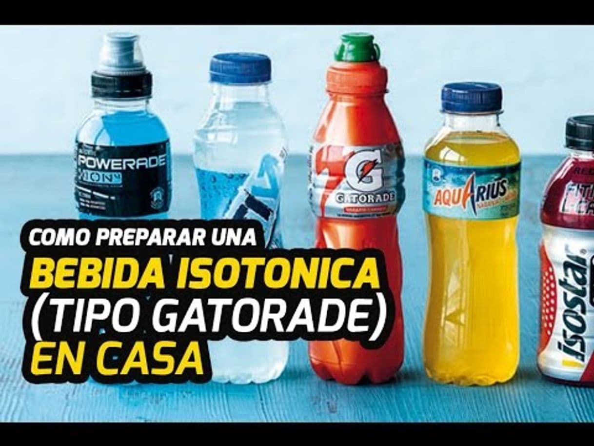 Fashion Cómo hacer una bebida isotónica o deportiva (tipo Gatorade) en casa