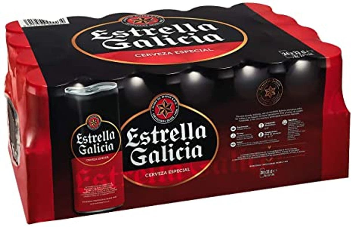 Producto Estrella Galicia Cerveza - Paquete de 24 x 330 ml - Total