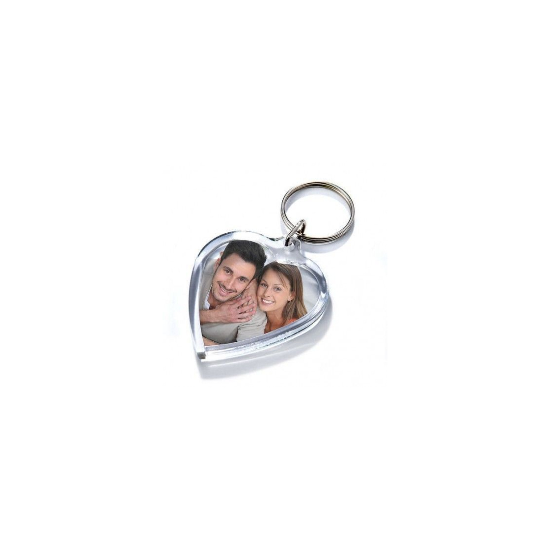 Product Llavero de metacrilato en Forma de corazón Personalizado con tu Foto