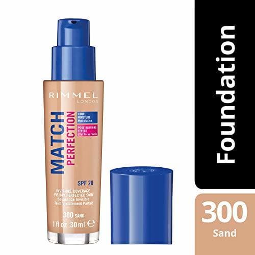 Beauty Rimmel London Match Perfection Foundation Base de Maquillaje Tono 400 Natural Beige