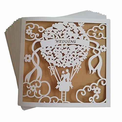 Product JinSu 20PCs Tarjetas de Boda