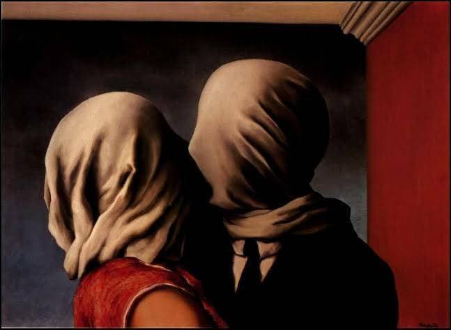 Fashion The Lovers 2 - by Rene Magritte