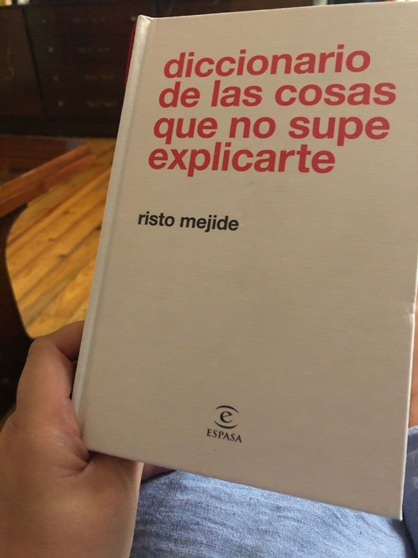 Libro Diccionario de las cosas que no supe explicarte