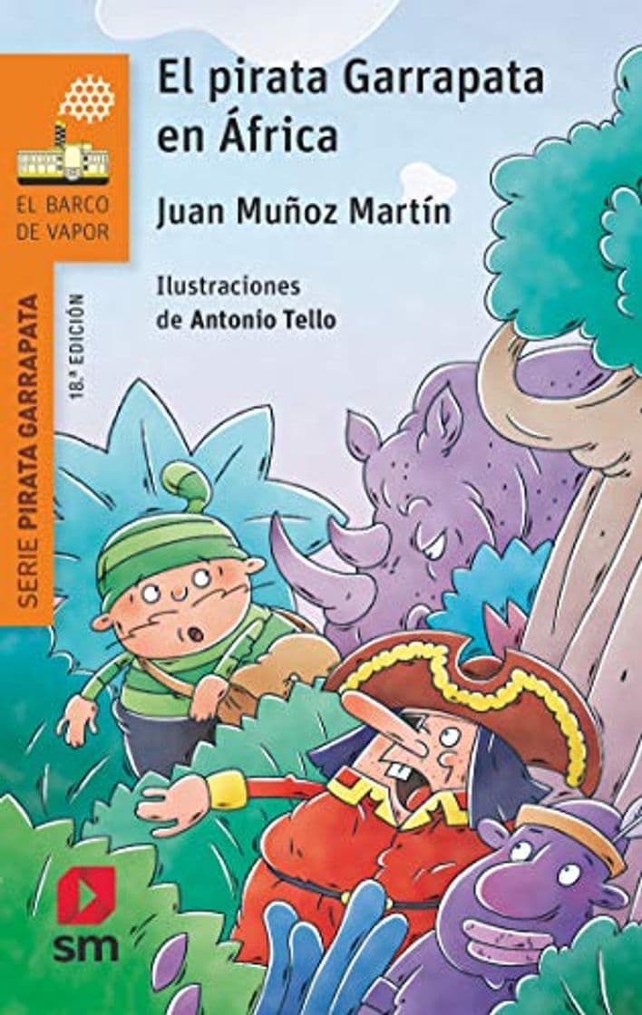 Libro El pirata Garrapata en África