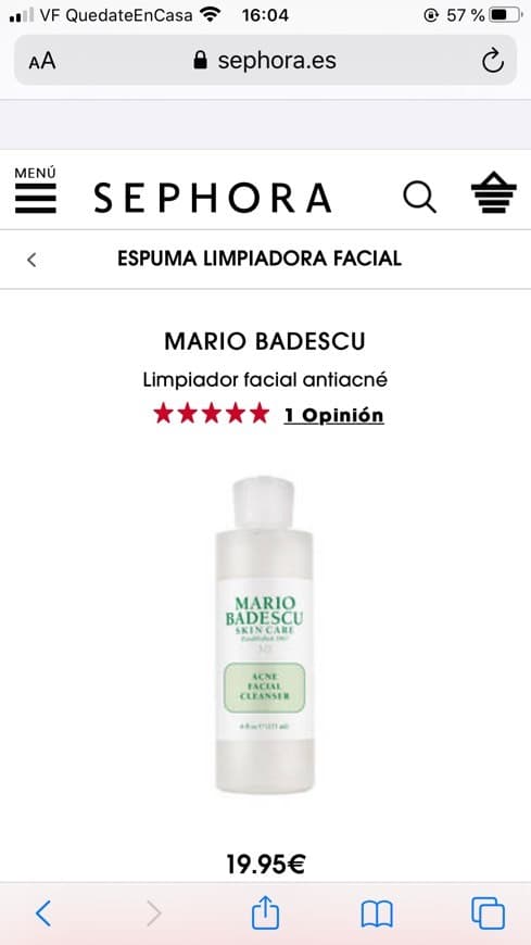 Producto Limpiador Mario Badescu