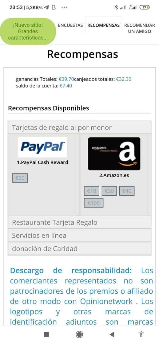 Moda Página de encuestas juegos.. Paga por PayPal 