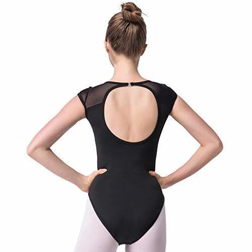 Product Bezioner Maillot de Danza Leotardos de Ballet Gimnasia Body Clásico para Mujer