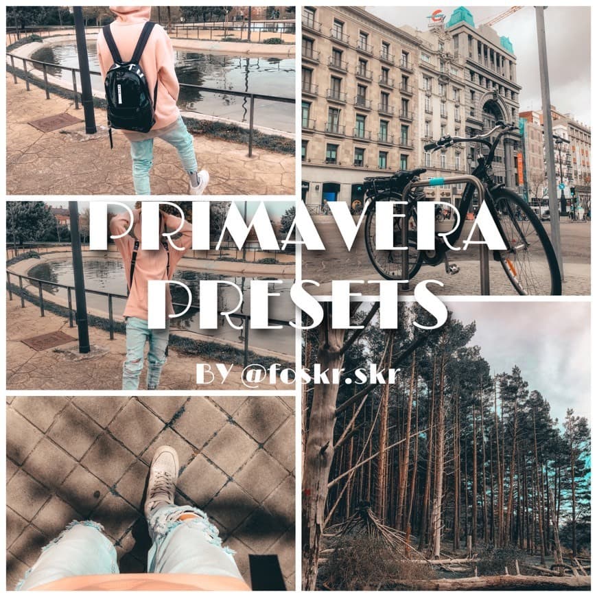 Fashion SORTEO PRESET PRIMAVERA🤯