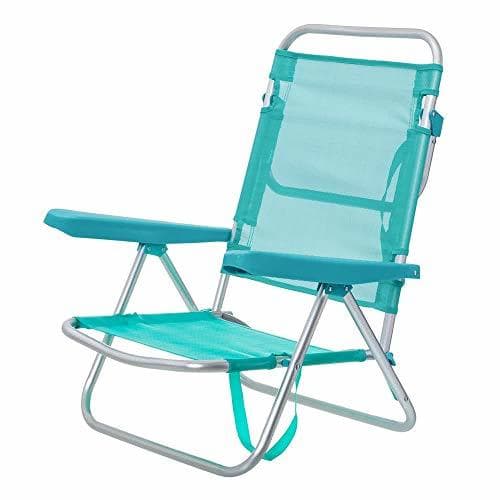 Producto LOLAhome Silla 4 Posiciones de Aluminio con Brazos de Playa Garden