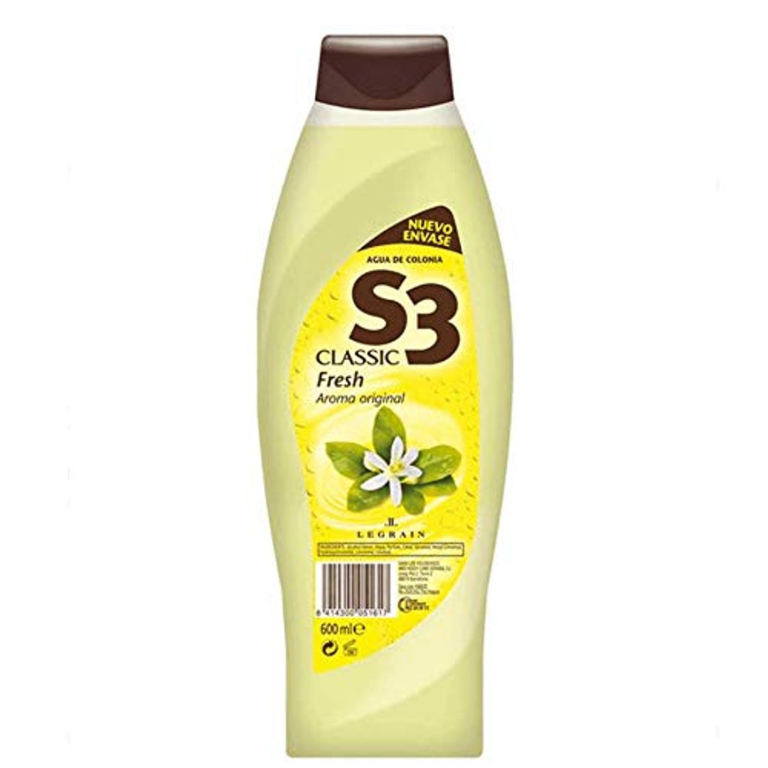 Lugar S3 CLASSIC FRESH colonia 600 ml