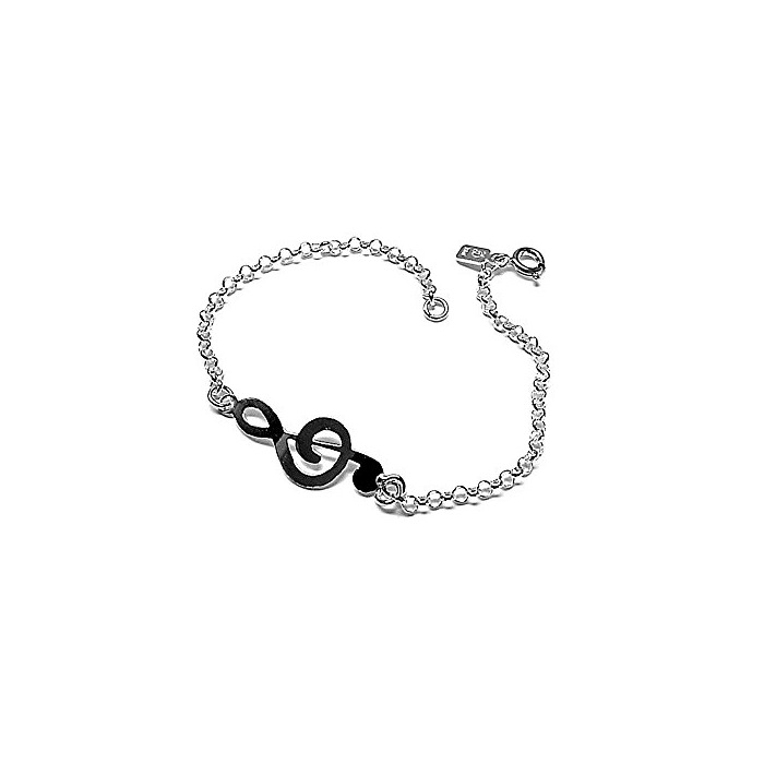 Producto Pulsera Plata Ley 925M Clave Sol 26mm