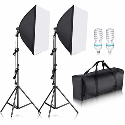 Electronic Neewer 700W Pro Fotografía Kit de Iluminación de Luz Softbox  