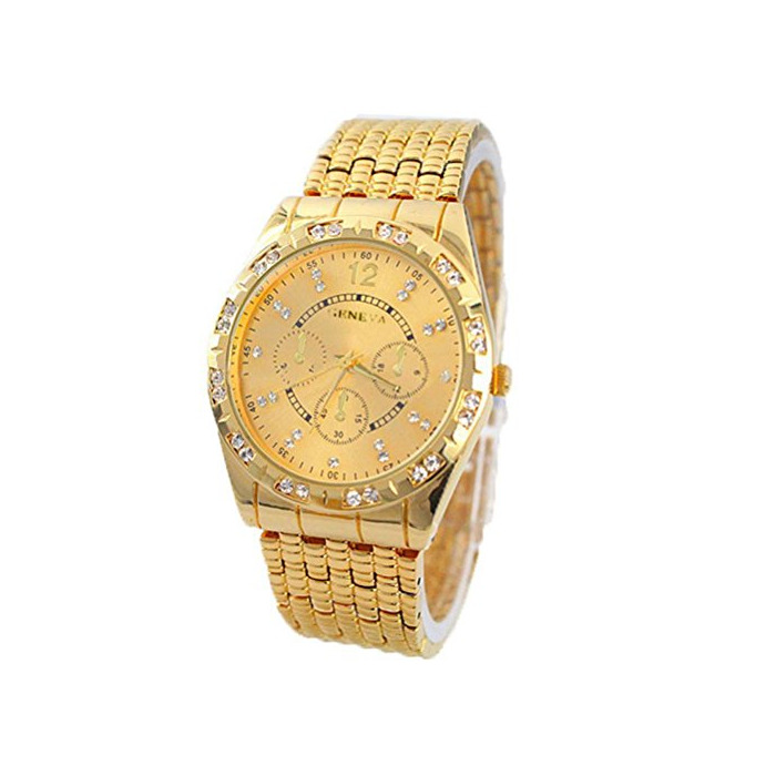 Producto Relojes Hombre,Xinan Metal del Diamante Venda Cuarzo Analógico Reloj Pulsera