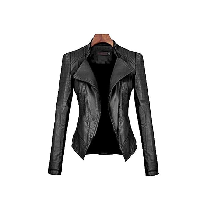 Producto Sodacoda Women`s Vegan Leather Biker Jacket