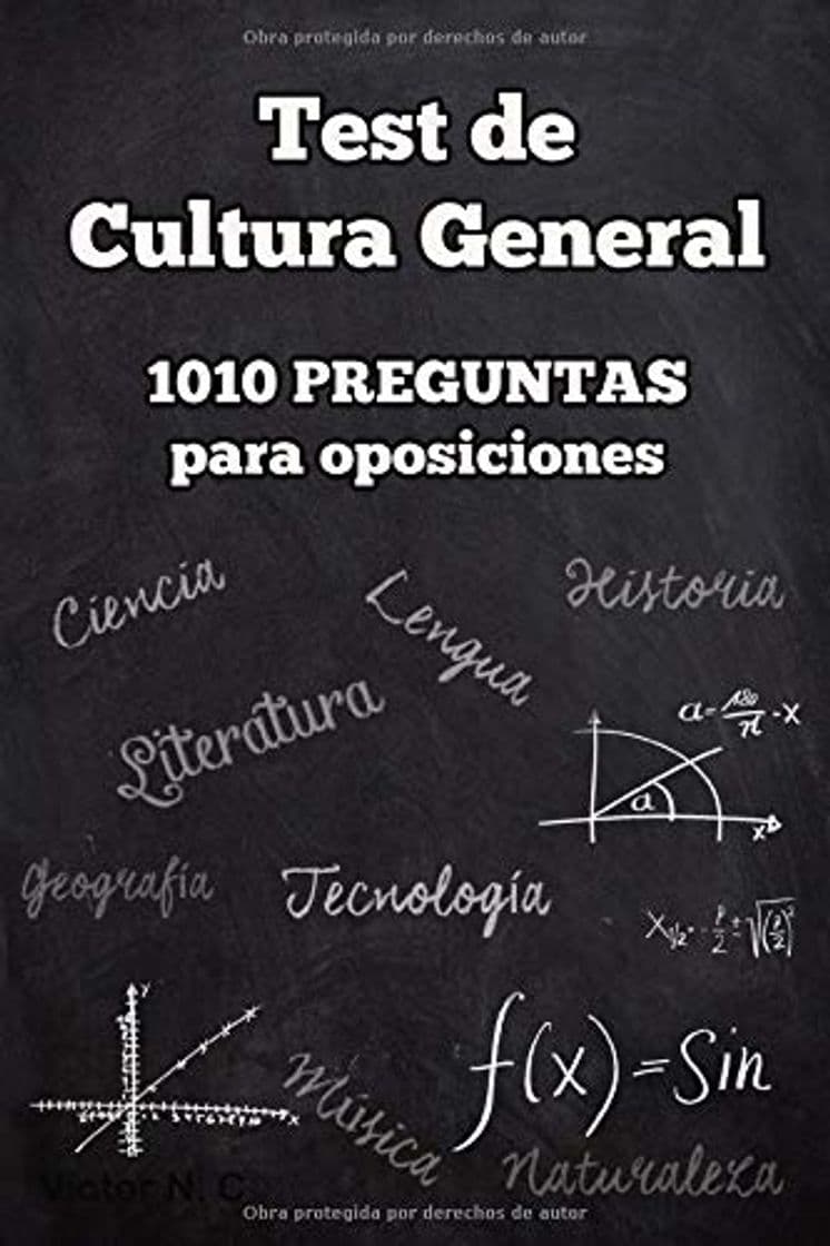 Book Test de Cultura General: 1010 preguntas para oposiciones