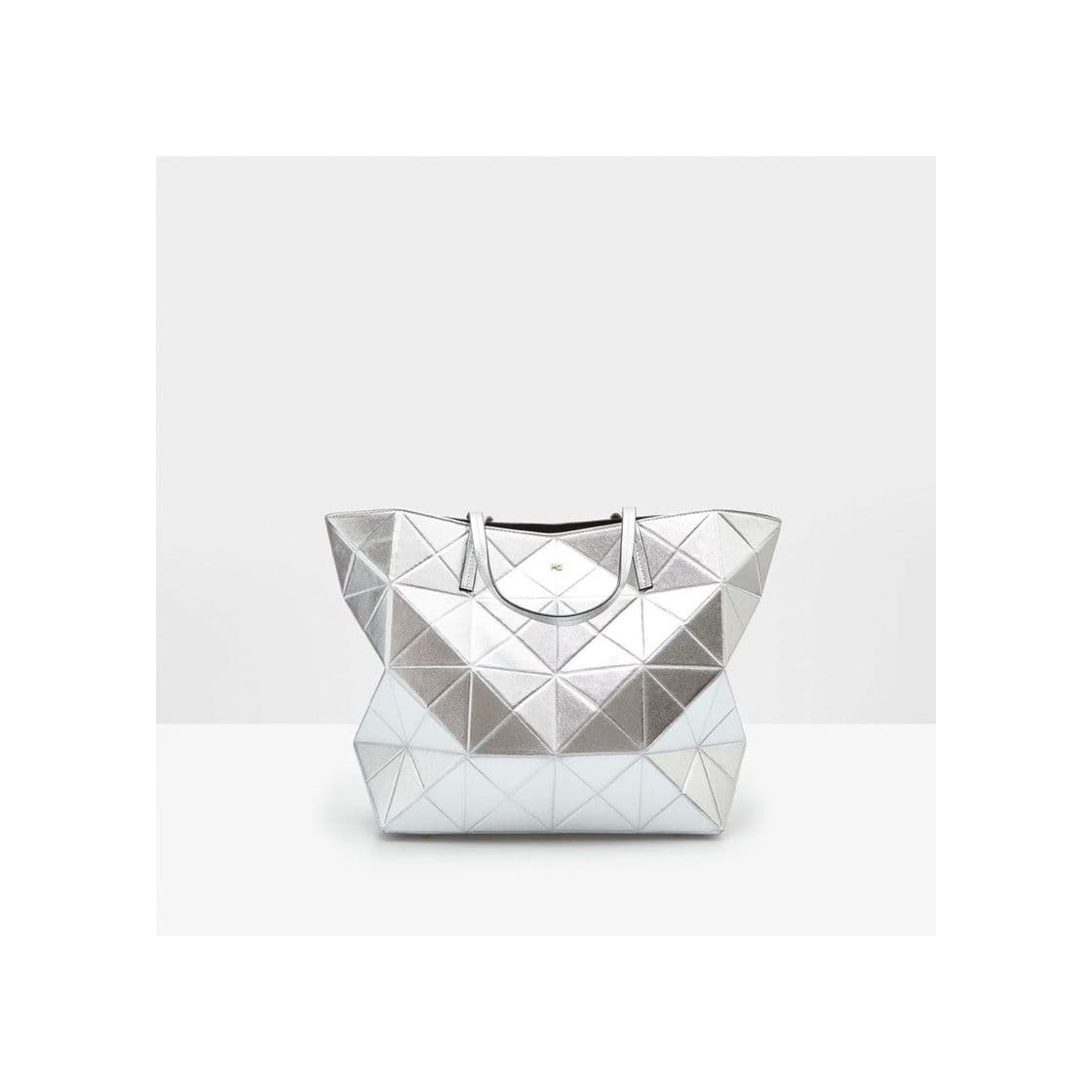 Product Bolso shopping Origami cremallera Plata