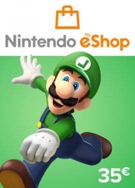 Videogames Nintendo eShop Card 35€ (Europe)