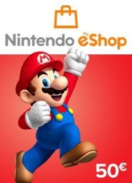 Videojuegos Nintendo eShop Card 50€ (Europe)