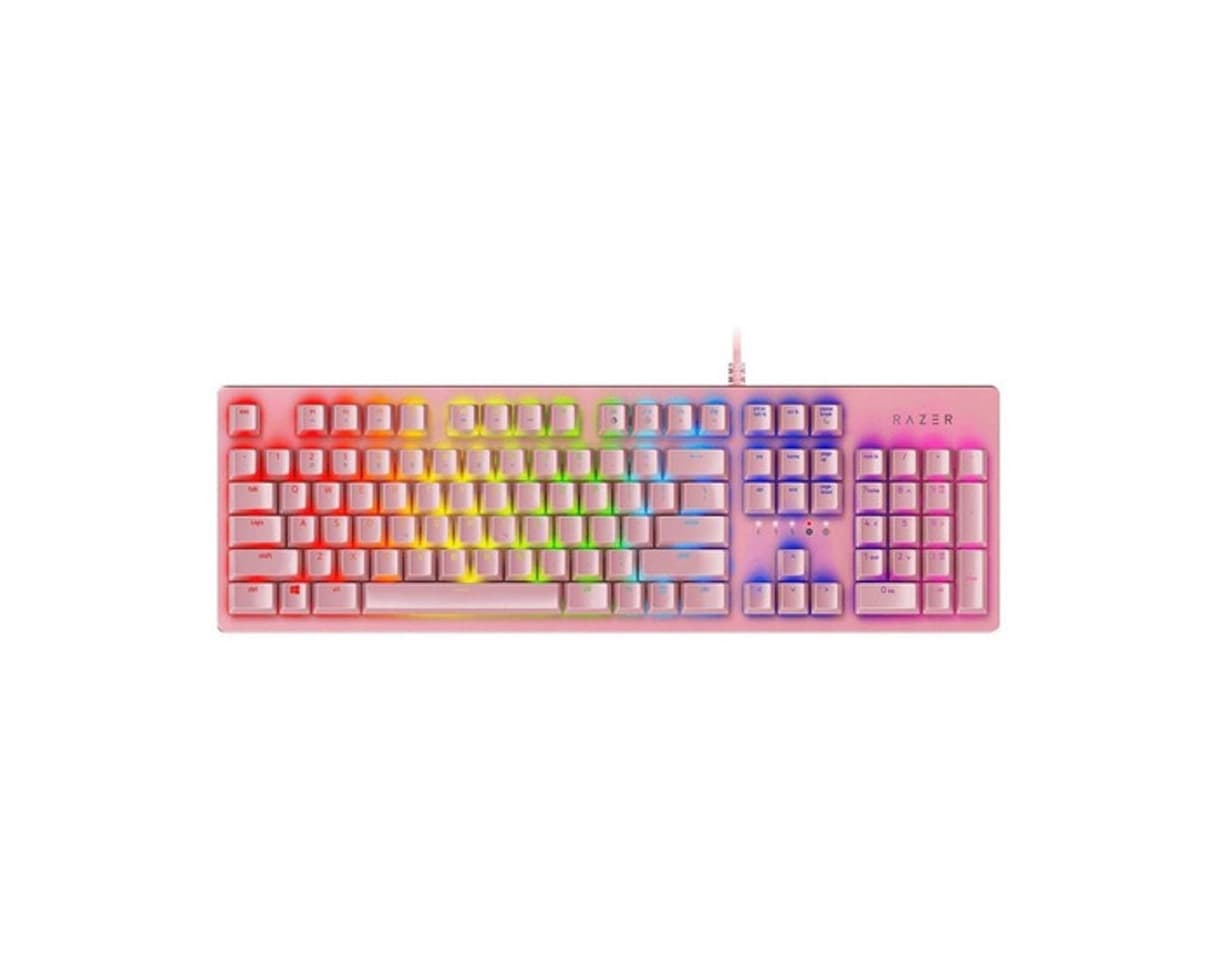 Producto Teclado do pc QWERTY Razer Huntsman inglês US rosa-cuarzo