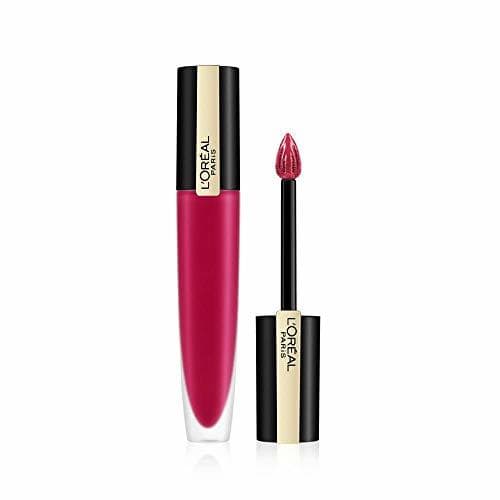 Beauty L'Oréal Paris Rouge Signature 114 I Represent Pintalabios Mate Permanente Rojo