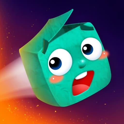 App Jumping Box - Cube Bounce Doodle Geometry Jump