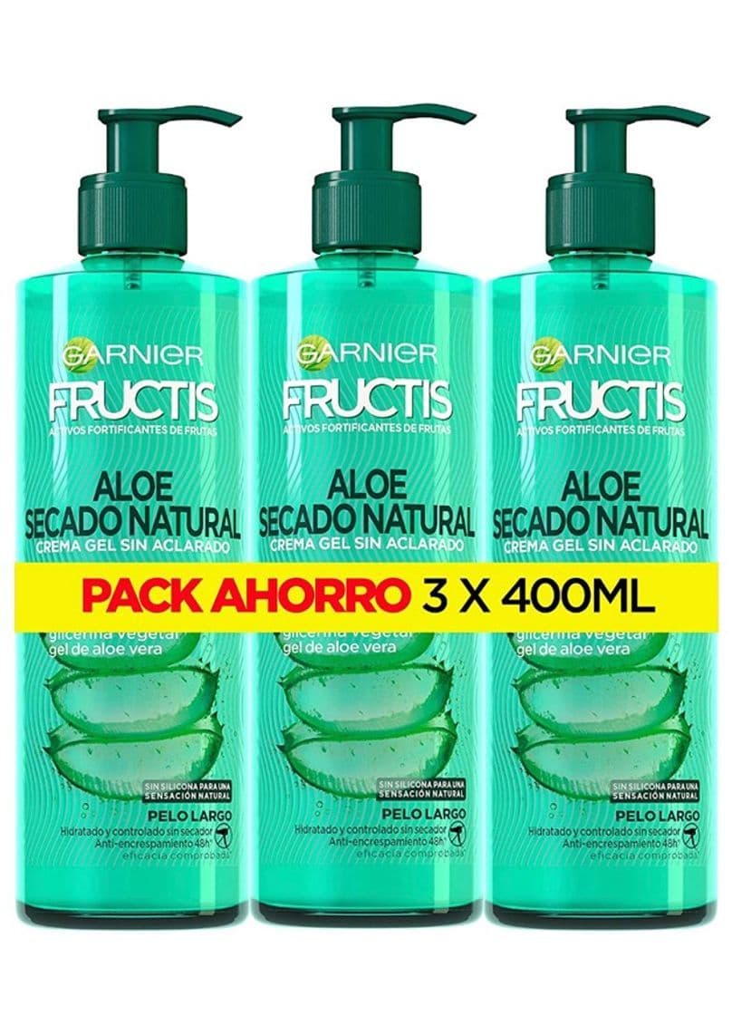 Producto Garnier fructis secado al aire