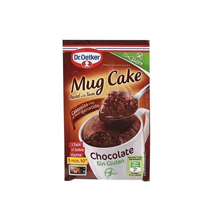 Producto Mug Cake Chocolate Sin Gluten