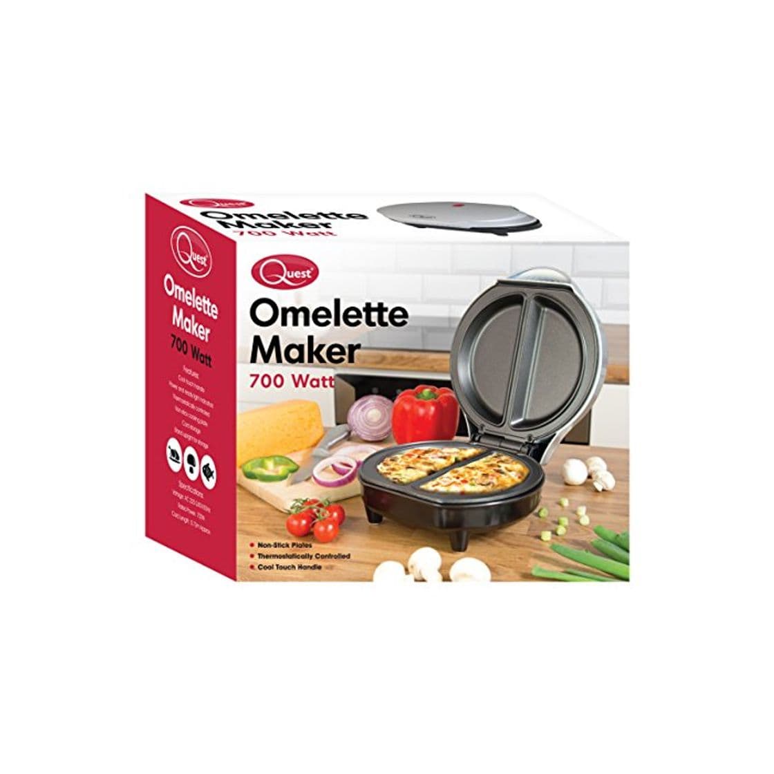 Producto Quest Non-Stick Cool Touch Dual Omelet Maker