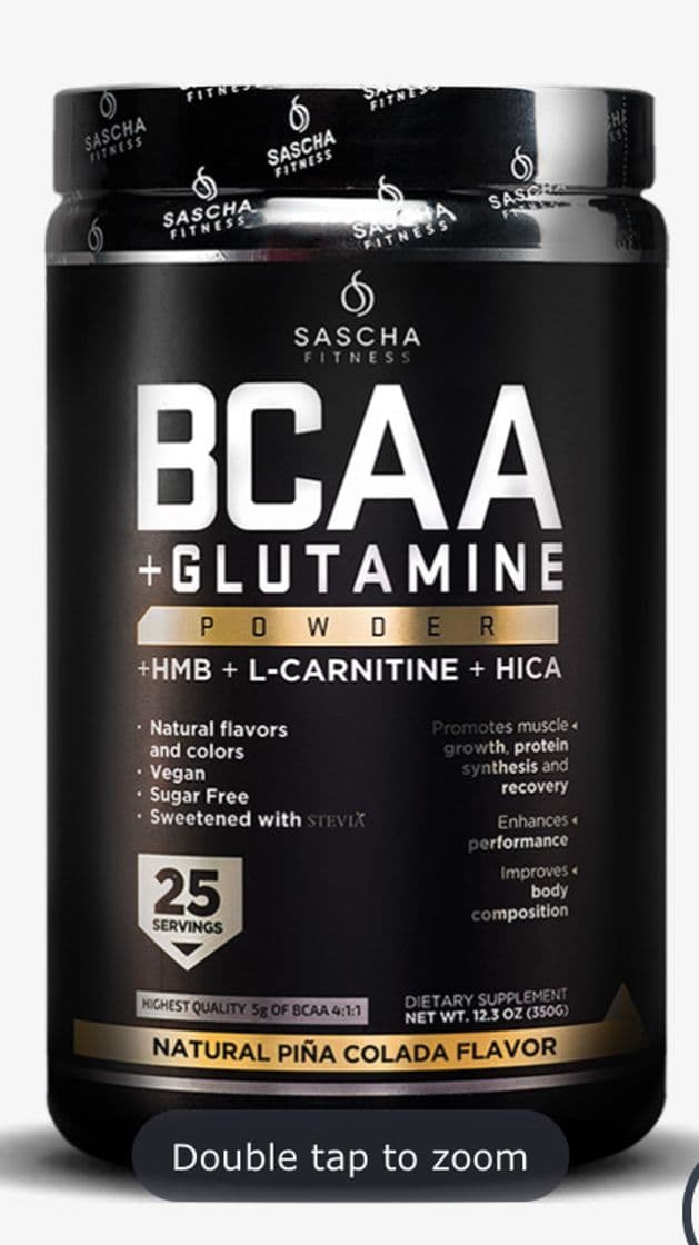 Product BCAA NATURAL PINA COLADA – SaschaFitness