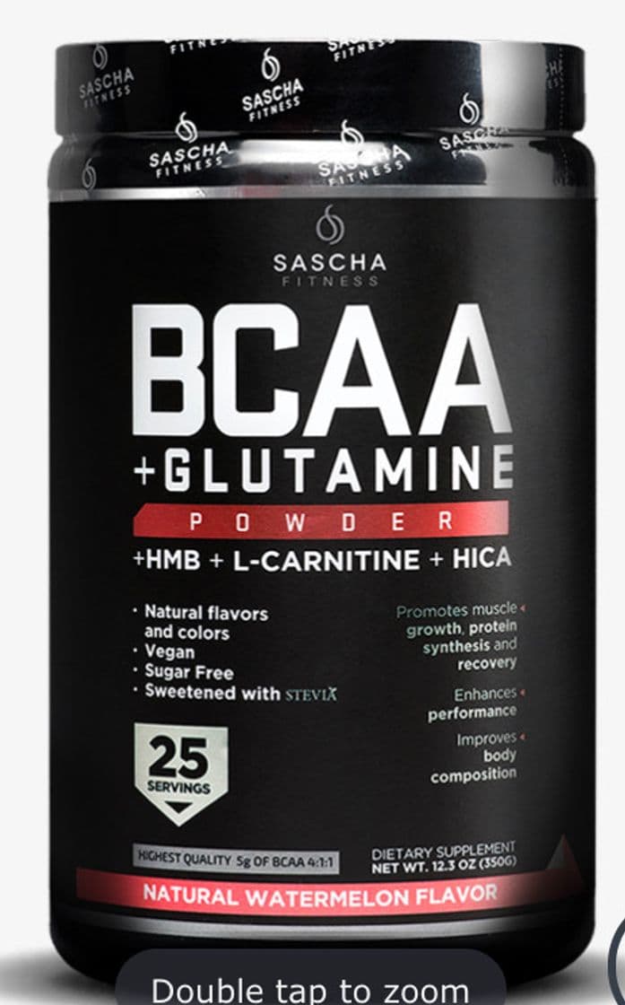 Product BCAA NATURAL WATERMELON – SaschaFitness