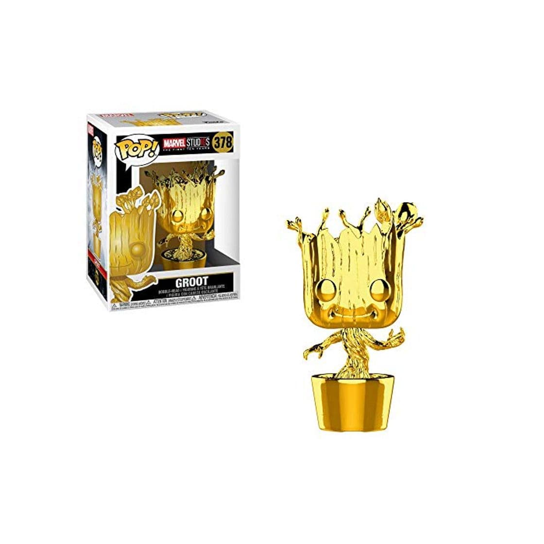 Juego Funko- Pop Bobble Marvel Studios 10: Groot