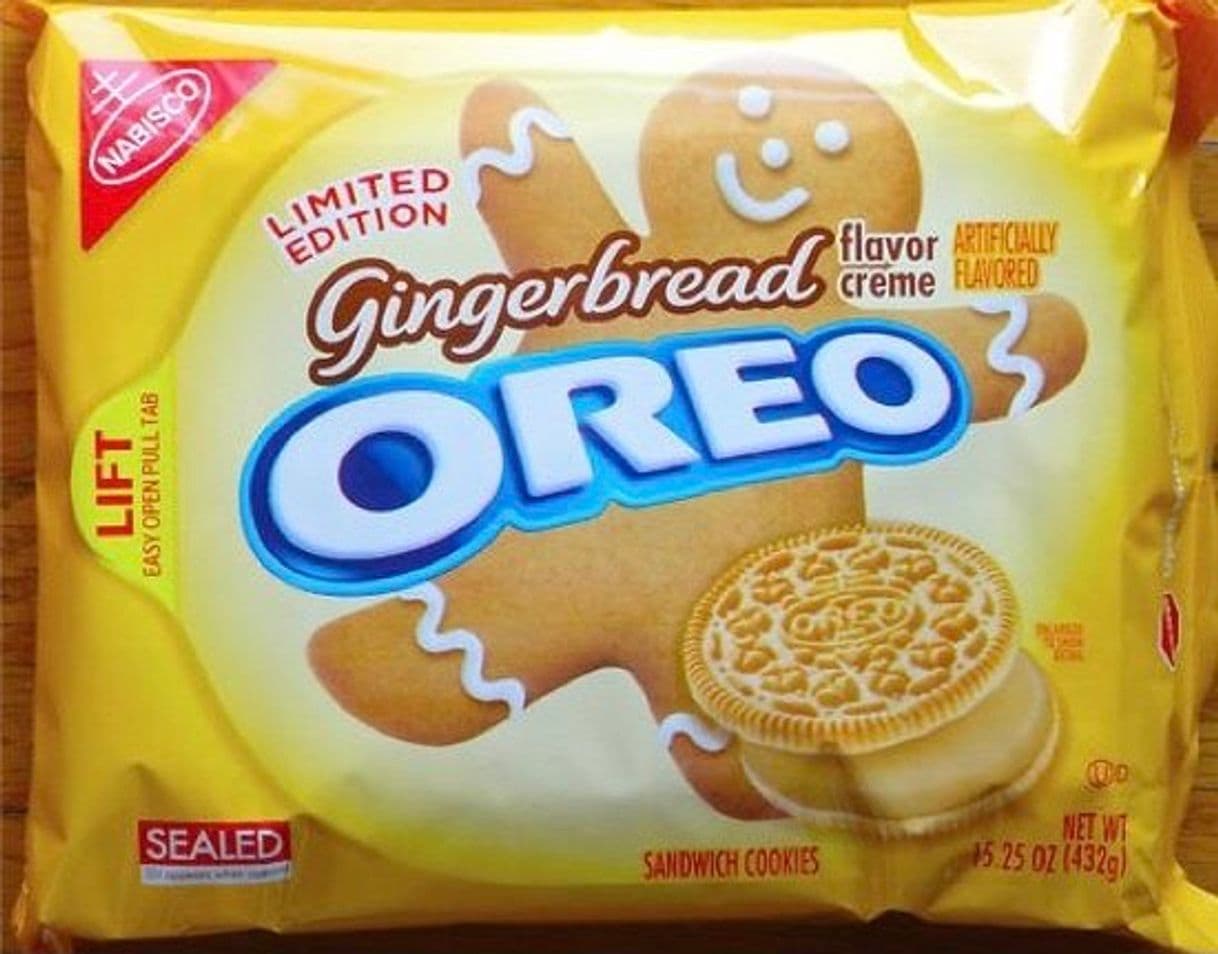 Producto OREO gingerbread 